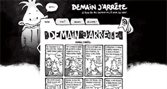 Desktop Screenshot of demainjarrete.stpo.fr